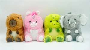 8'" KNUBBY ANIMALS 4 ASST- 48 CT